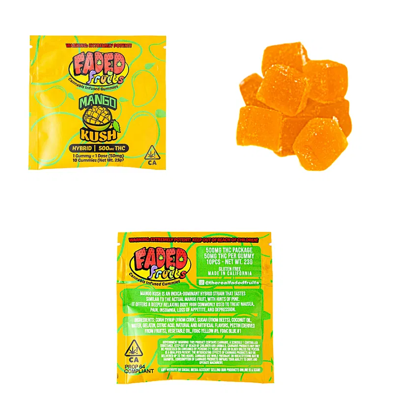 faded fruits gummies faded fruits gummies